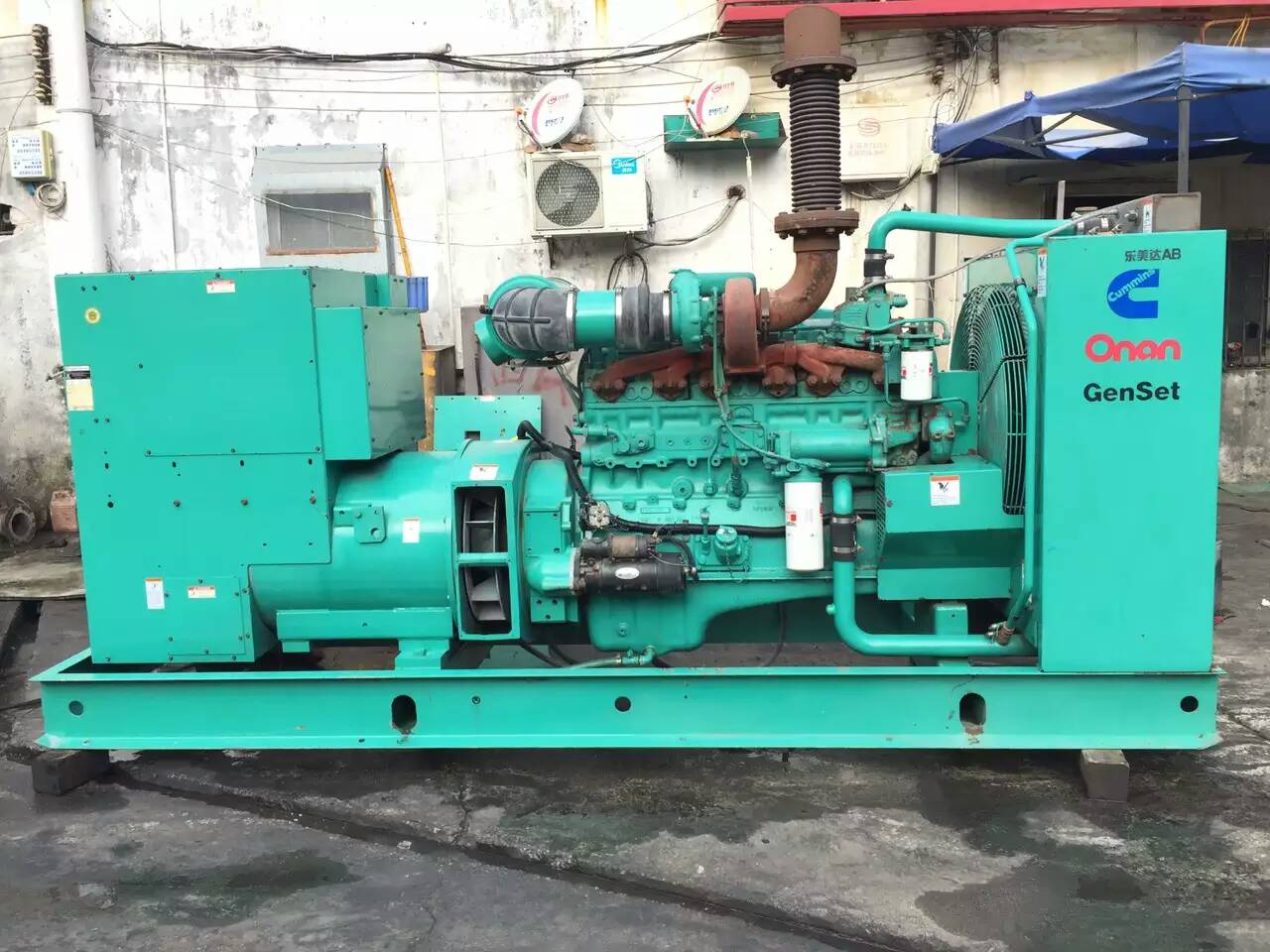 金坛租赁发电机-柴油发电机不正常冒烟的原因